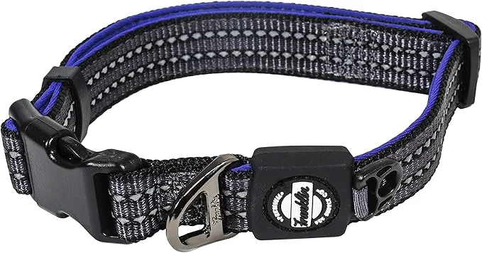 Unique Franklin Pet Supply Co. - Nylon Dog Collar - Reflective Comfort - Fit - Neoprene - Adjustable- Small- Medium - Large - Puppy - Dog - Cat- Easy ClipAbout ThisOverview Classic