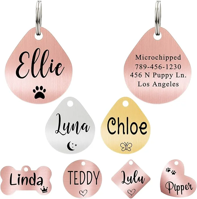 Superior Ultra Joys Dog ID Tag Custom Dog Tag Personalized Cat Tag Pet ID Tag Carefully Designed