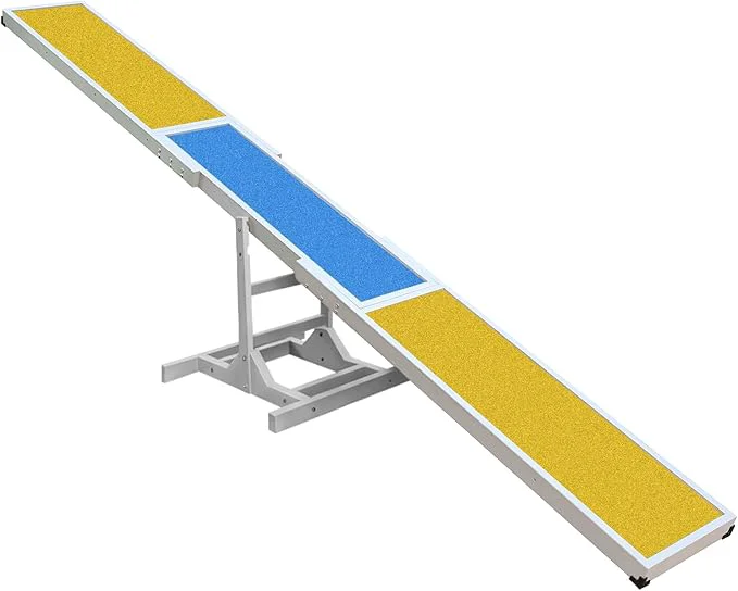 Classic Dog Agility Seesaw Detailed