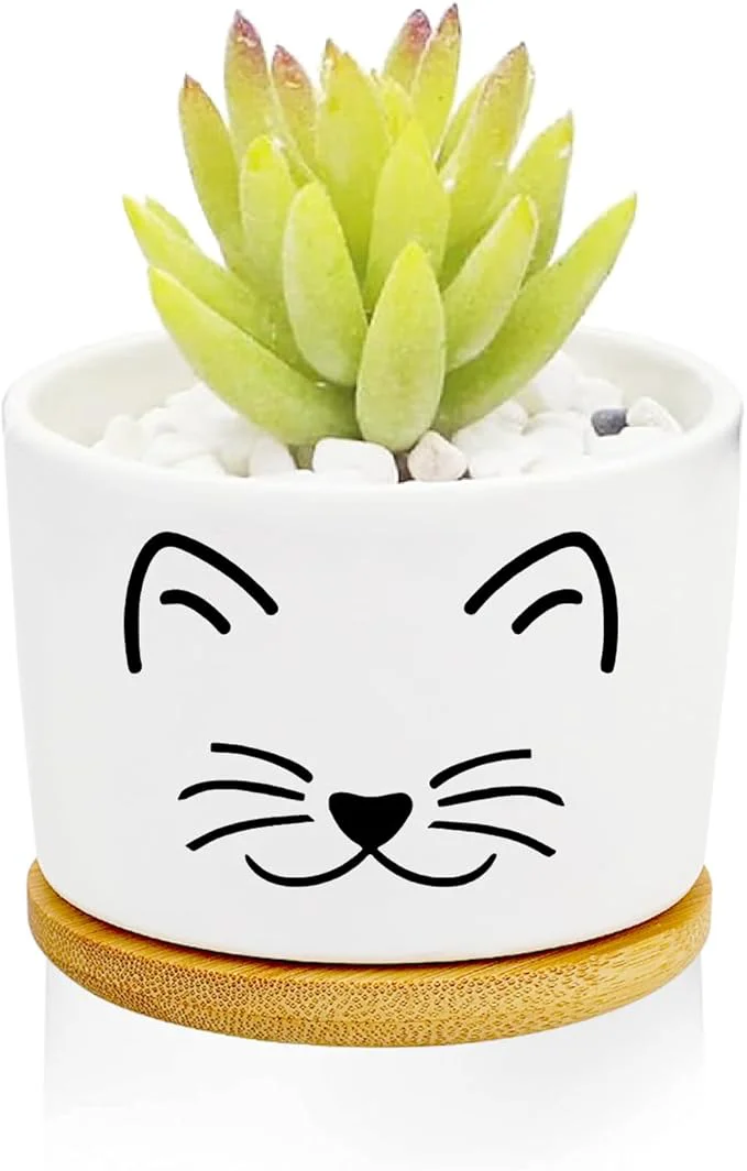Premium Material Window Garden Cat Planter Pots Cat Gifts Specialty