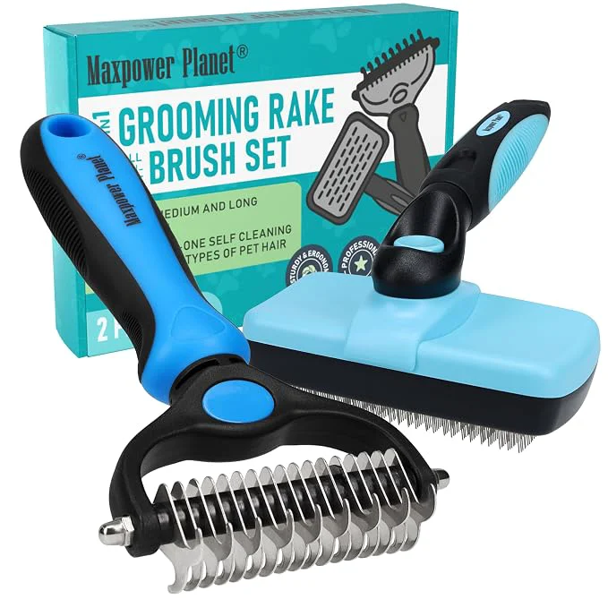 Comfortable Maxpower Planet Dog Rake and Dog Hair Brush Carefully Designed