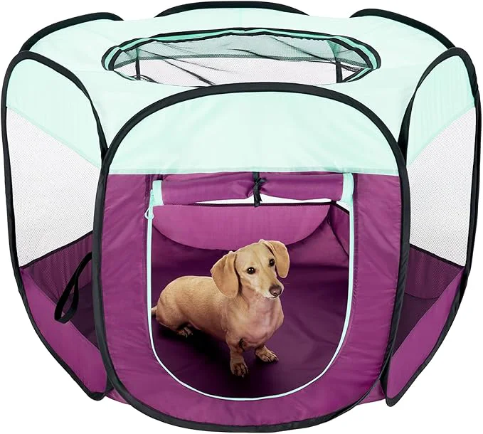 Elegant Furhaven Portable Pet Playpen for Dogs Cats Extra Large Indoor Kitten Playpen Genuine