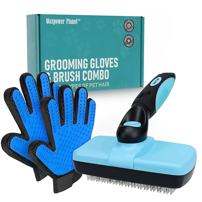 Stylish Maxpower Planet Pet Grooming Brush Easy-to-Use