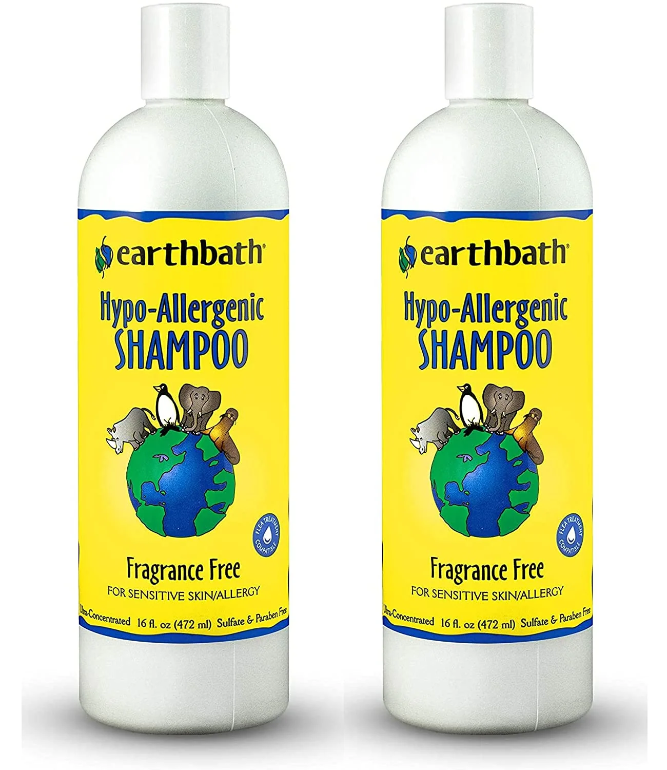 Contemporary earthbath hypoallergenic dog shampoo fragrance – made in usa cruelty 16 oz 2 pack Fashionable