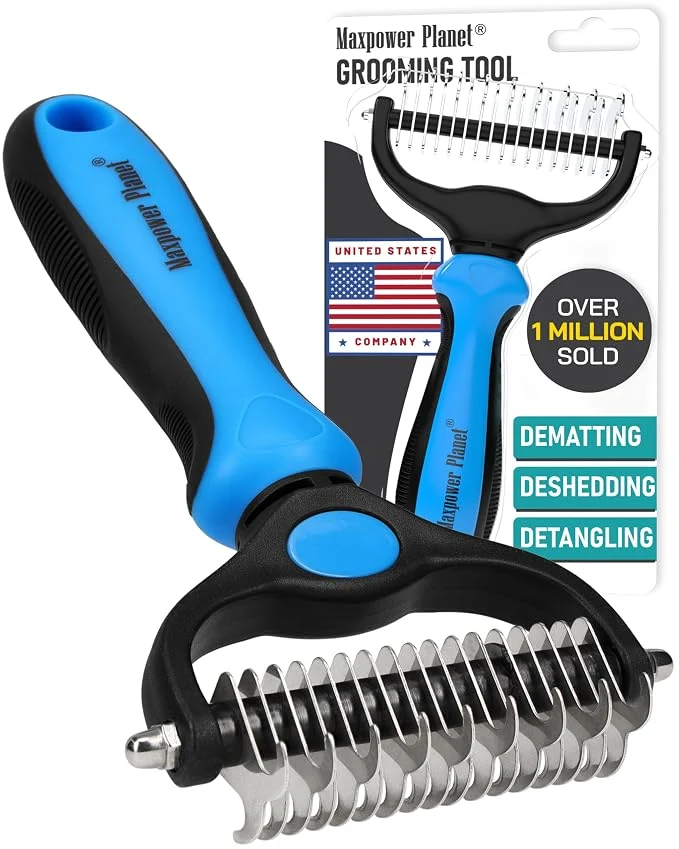 Reliable Maxpower Planet Pet Grooming Rake Lightweight