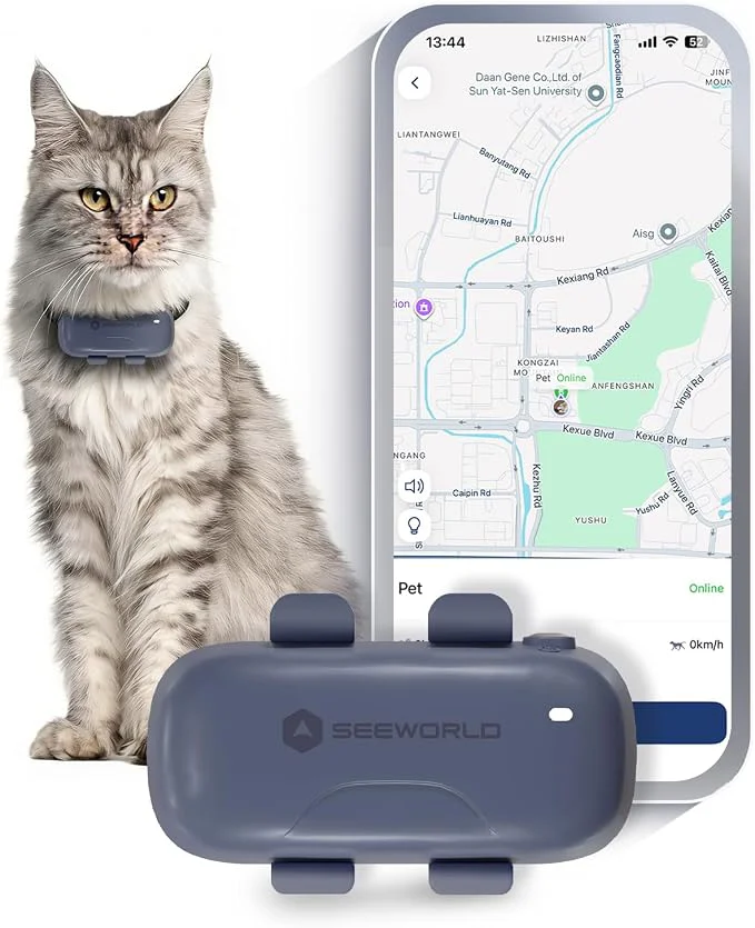 Classic SEEWORLD Cat Tracker Dog Tracking Device Healthy