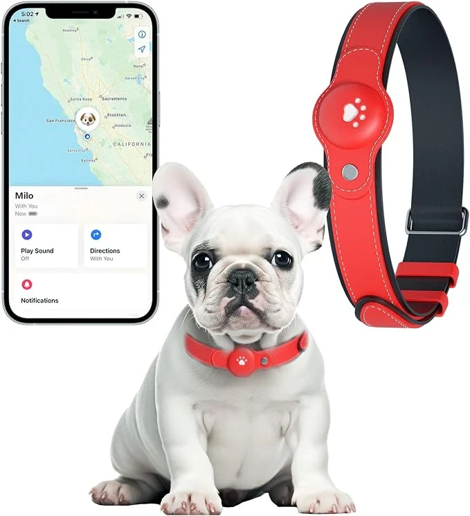 Certified 2-in-1 GPS Tracker for Dogs Cats Smart Collar Quality