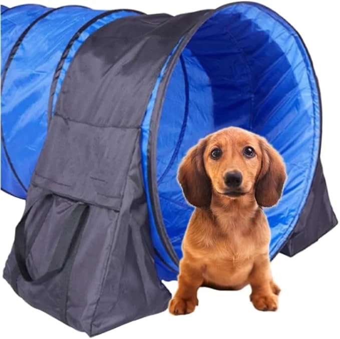 Innovative Japard 2 Pack Dog Agility Equipment Tunnel Sandbags Hold One End Holding Genuine