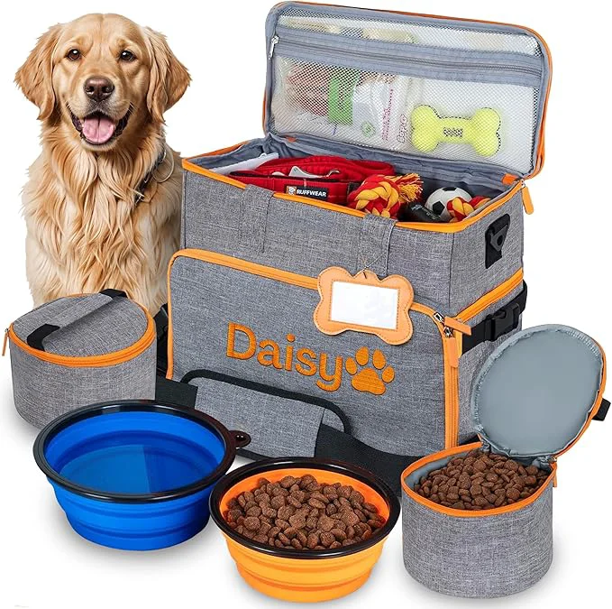 Original Customized Dog Travel Bag Elegant