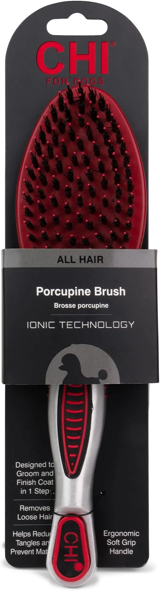 Solid CHI Dog Brush for Porcupine Brush Effective