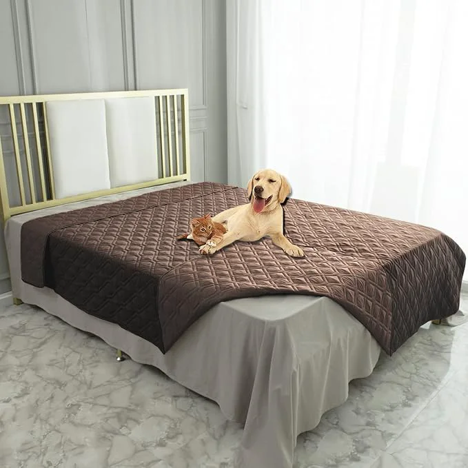 Trendy Ameritex Waterproof Blanket Reversible Dog Bed Cover Pet Blanket Powerful