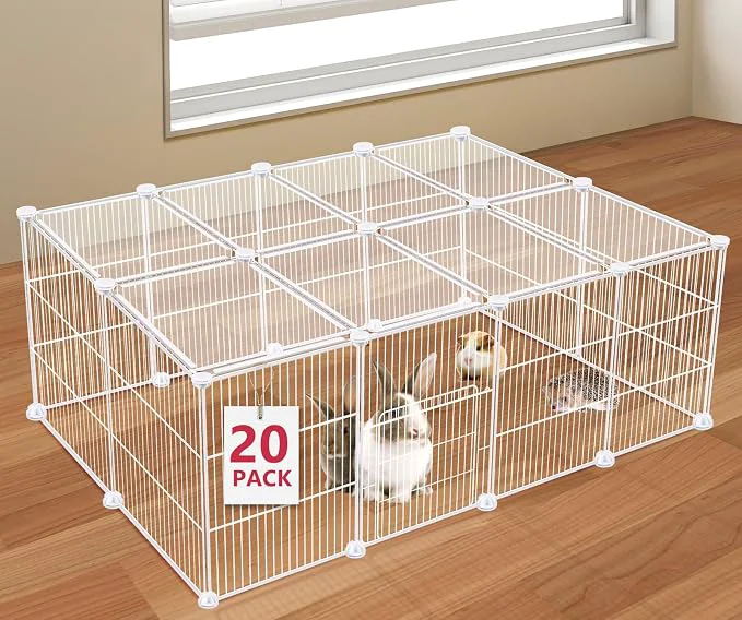 Durable 20 Panels Small Animal Playpen Pet Playpen C C Cage Fine