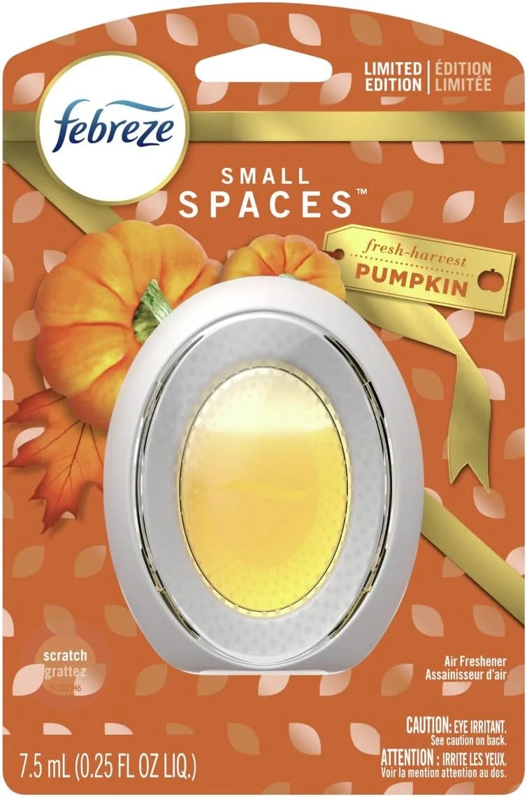 Dependable Febreze SMALL SPACES Fresh-Harvest Pumpkin Flexible
