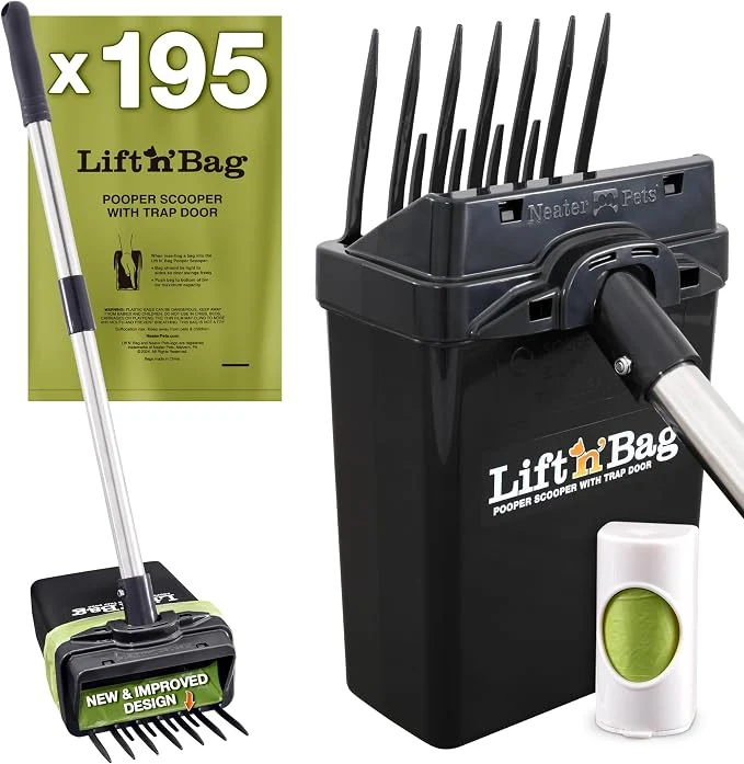 Trusted Neater Pet Brands Lift N Bag 2.0 Dog Pooper Scooper Safe