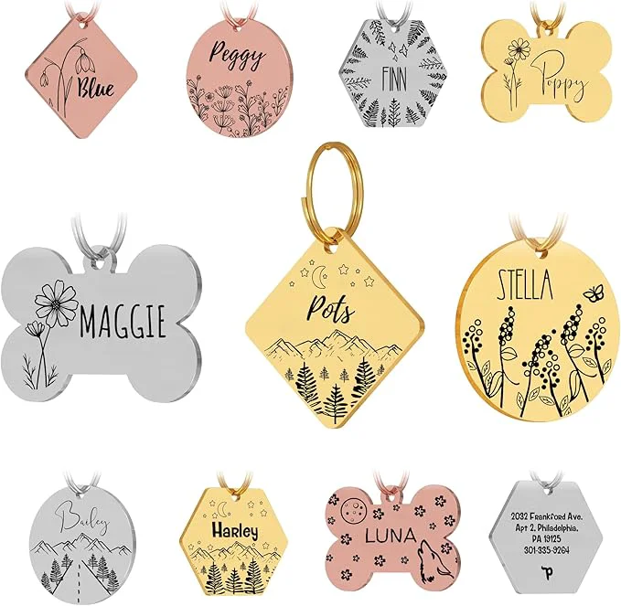 Consistent PawFurEver Dog Tags Personalized Breathable