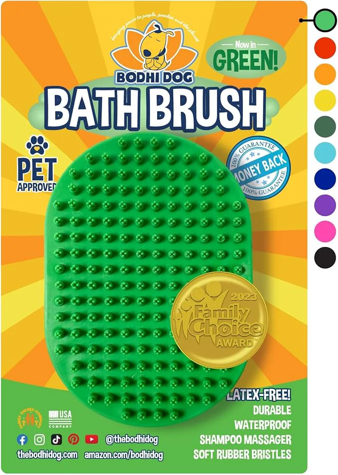Healthy Bodhi Dog Shampoo Brush Contemporary