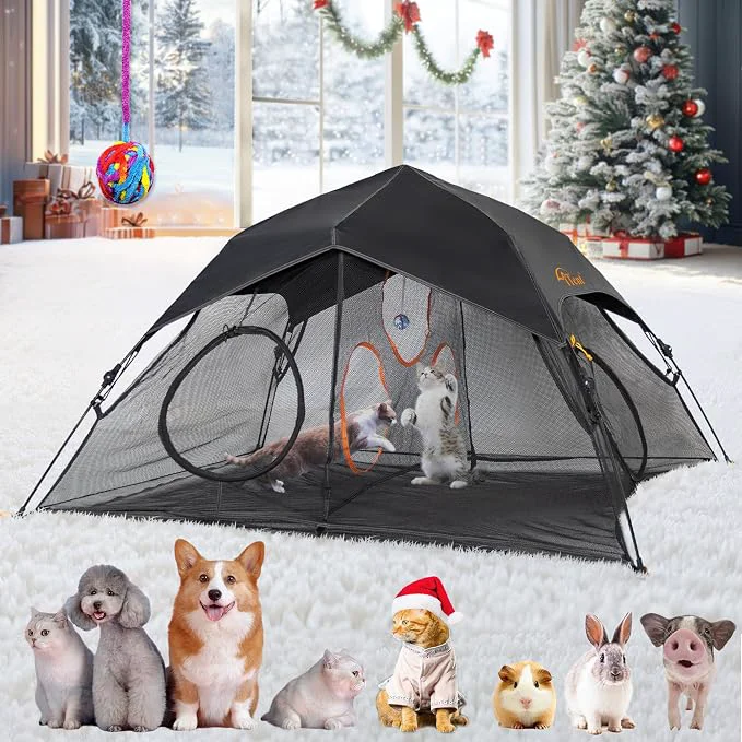 Outstanding Outdoor Cat Play Tent for Indoors and Outdoors Healthy