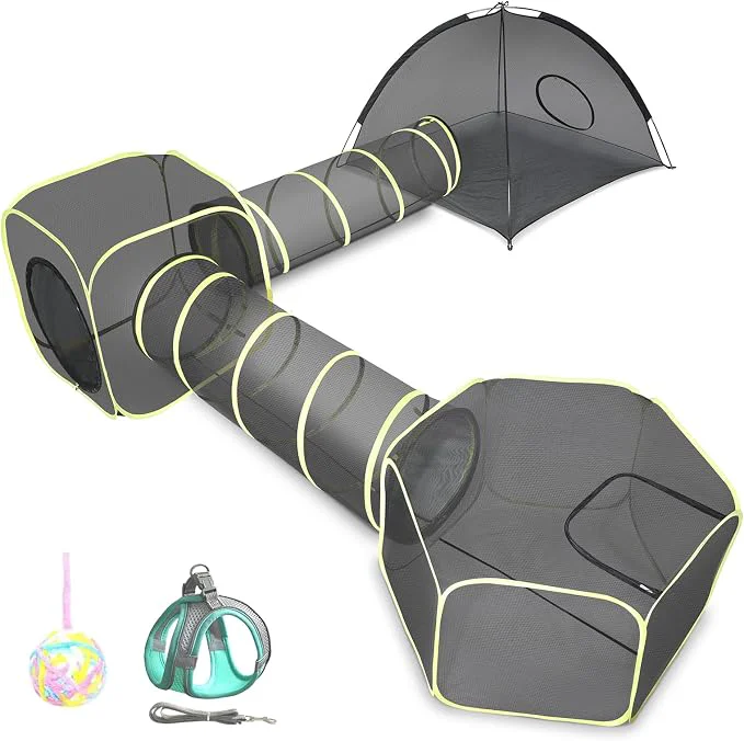 Versatile Wilwolfer 5 in 1 Cat Enclosure Soft