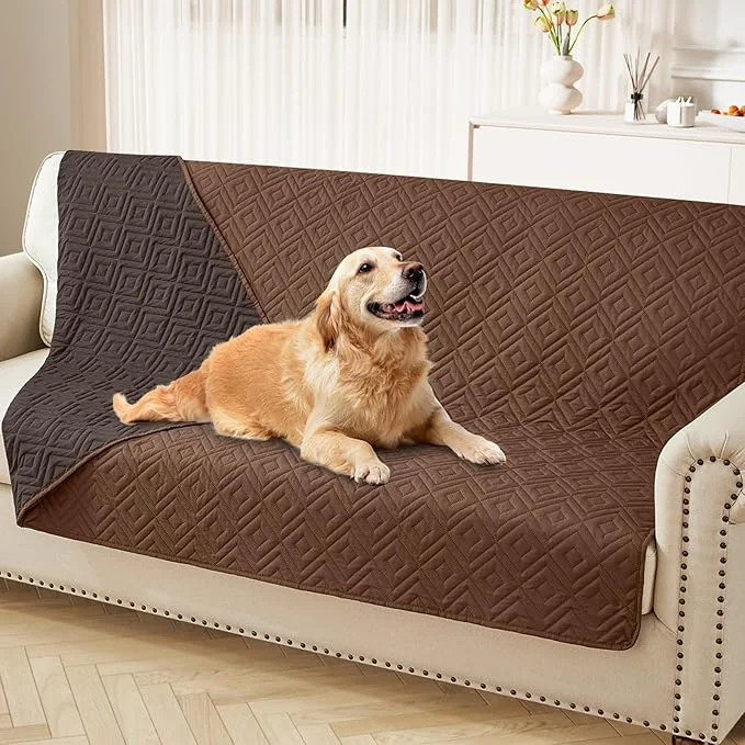 hyha Waterproof Dog Blanket Soft Pet Bed Blankets Waterproof Sofa Couch Cover Relaxed