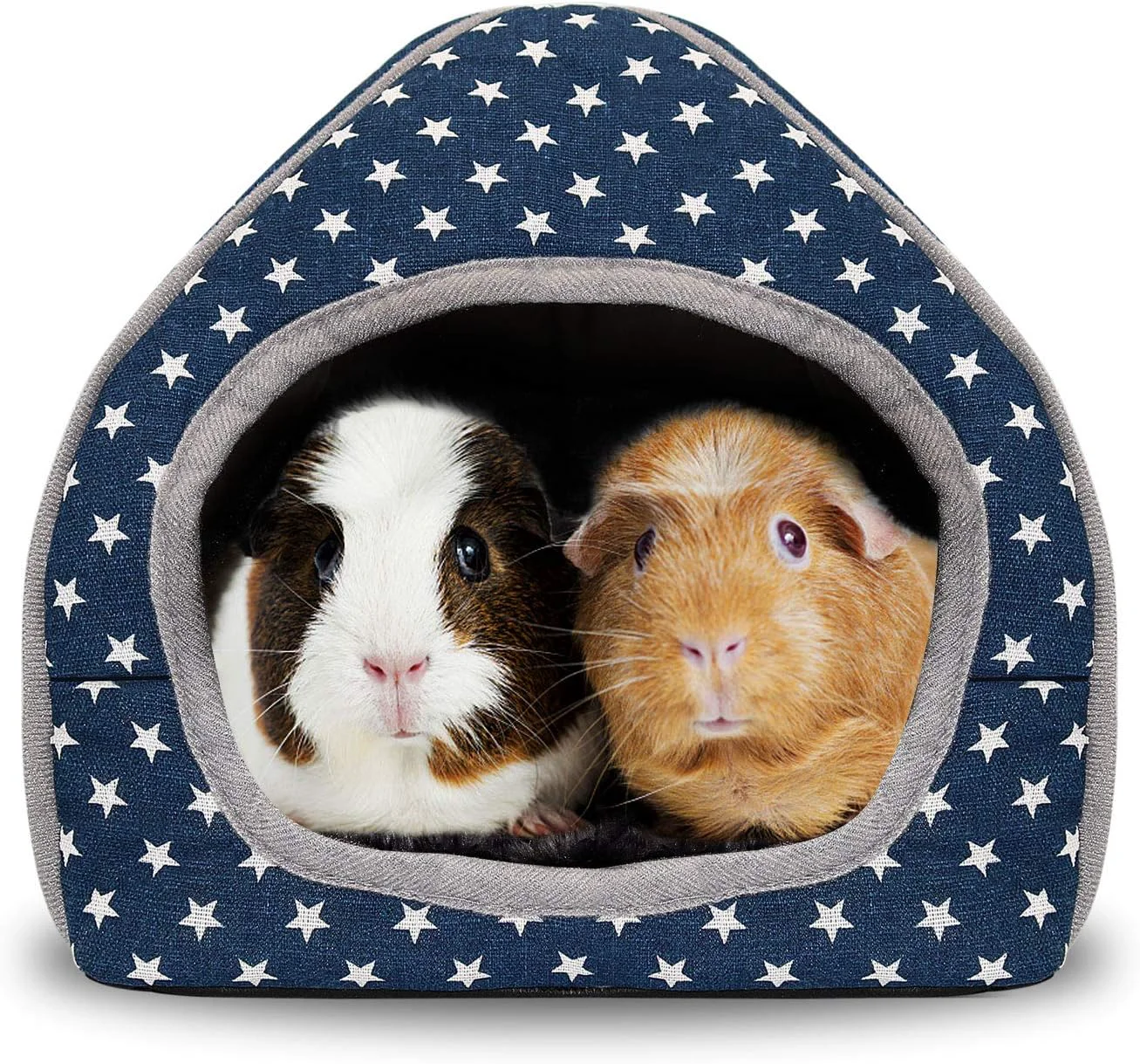 World-Class BWOGUE Guinea Pig House Bed Cozy Hamster Cave Large Hideout for Dwarf Rabbits Hedgehog Bearded Dragon Winter Nest Hamster Cage Accessories Consistent