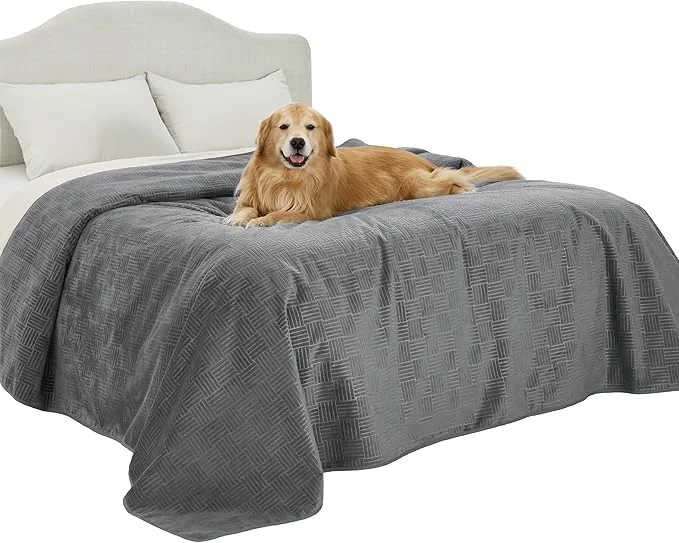 Verified Bedsure Waterproof Bed Cover for Dogs Washable Original Design