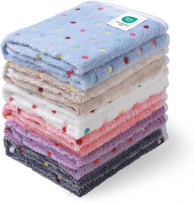 Reliable Luciphia 1 Pack 6 Dog Blankets Cat Soft Fluffy Fleece Pet Blanket Warm Cute Pure