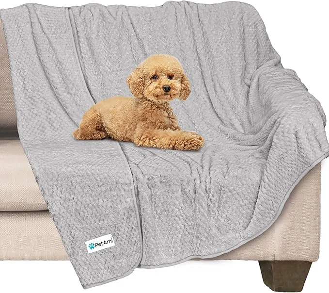 Safe PetAmi Waterproof Dog Blanket Leakproof Puppy Blanket Versatile