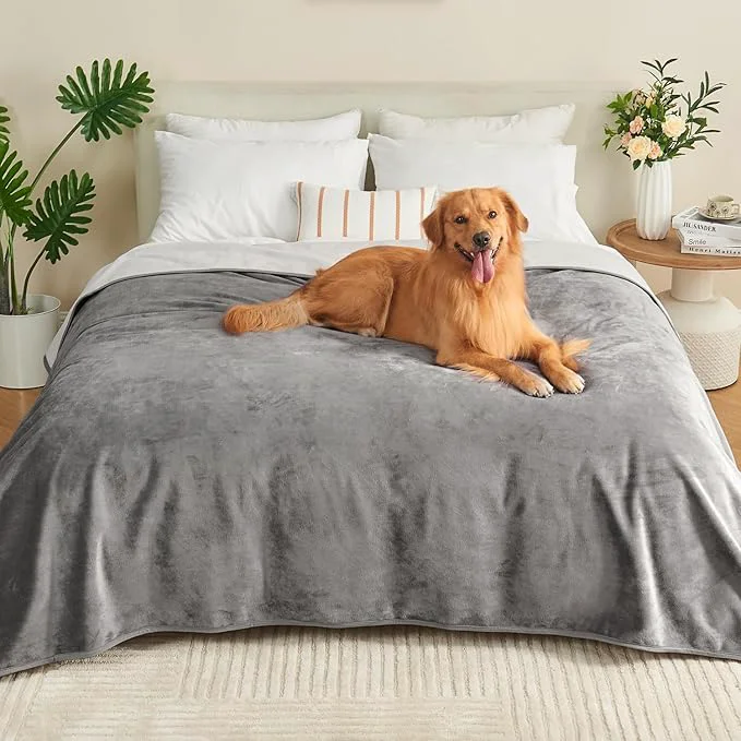 World-Class Waterproof Blanket 60 x80 for Adults Reversible Waterproof Bed Cover for Dogs Relaxed