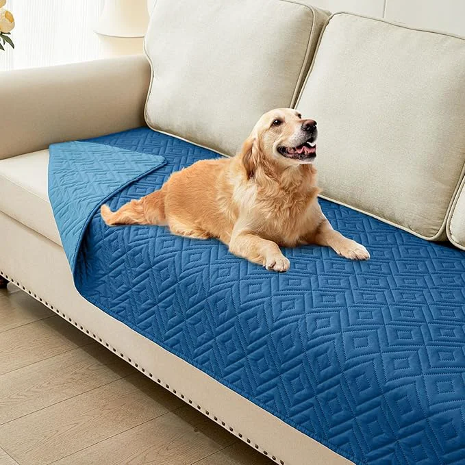 Sustainable hyha Waterproof Dog Blanket Soft Pet Bed Blankets Waterproof Sofa Couch Cover Smooth