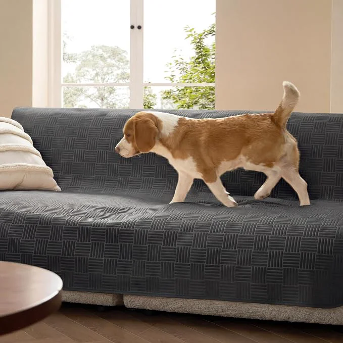 Functional Bedsure Waterproof Couch Cover for Dogs Washable Organic