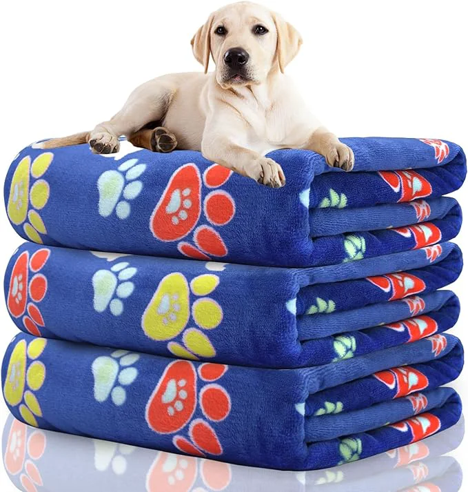 Effective Rezutan 1 Pack 3 Dog Blanket for Large Dogs 41x31 inch for Medium Soft Fluffy Casual