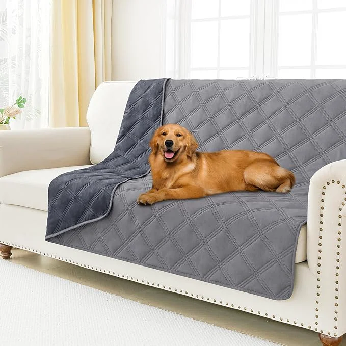 User-Friendly Smiry Waterproof Dog Bed Cover Blanket 68x82 Soft Reversible Pet Blanket Elite