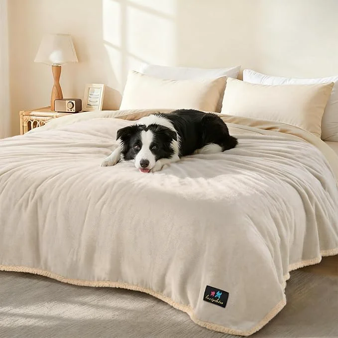 Organic Luciphia Waterproof Pet Blanket Liquid Pee Proof Dog Blanket Minimalist
