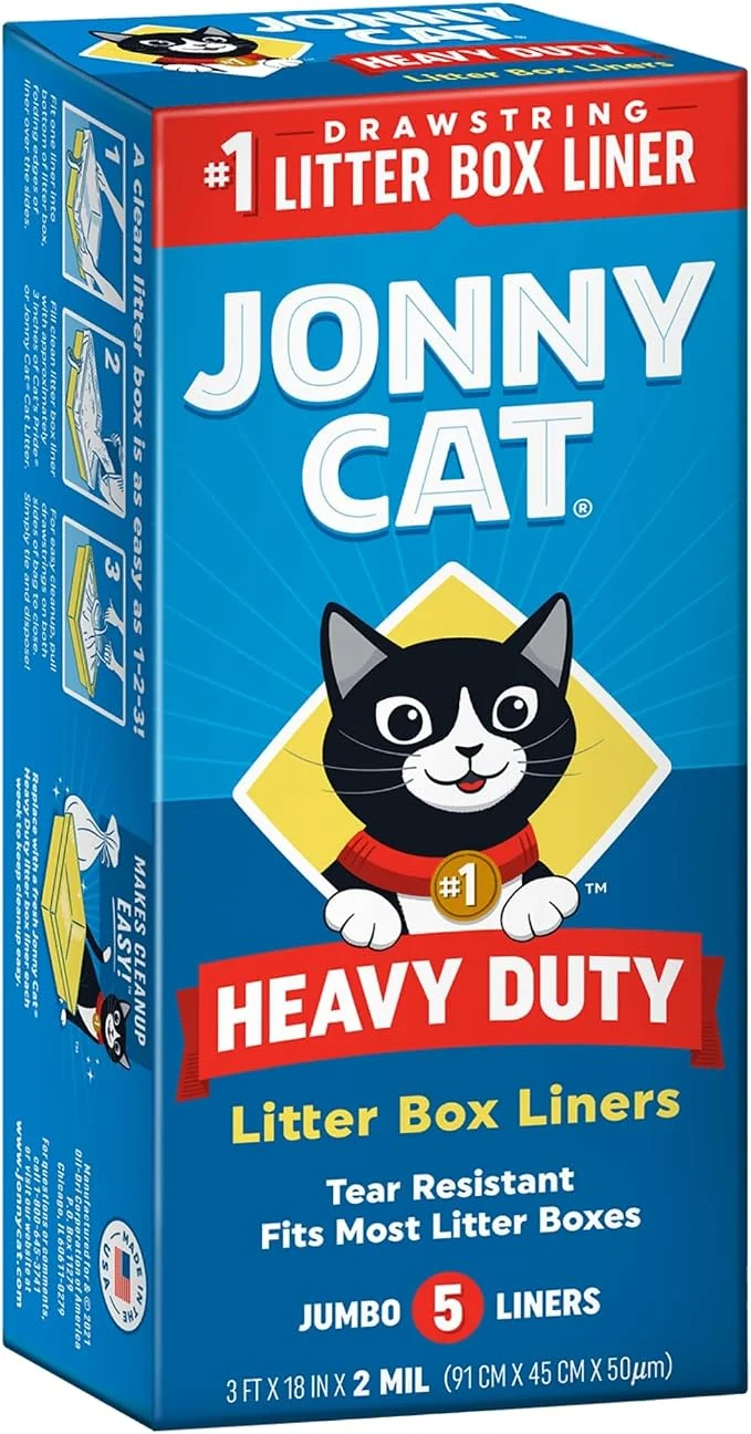 Trendy Jonny Cat Litter Box Liners Heavy Duty Pure