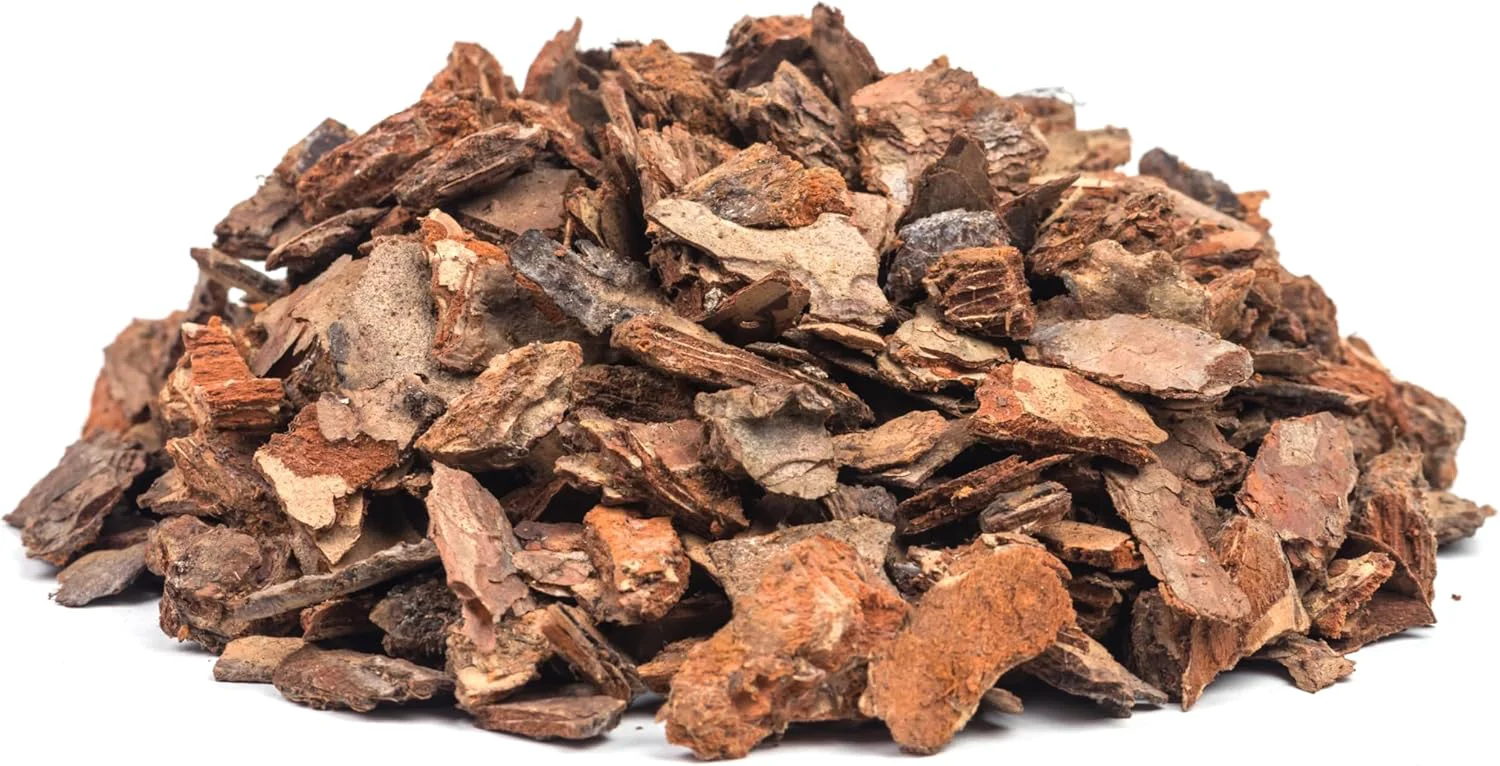 Fine Crafted Premium Pine Bark Nuggets – Pine Bark Mulch for Gardens Landscaping Potted Plants and Wood Chips for Garden Beds 0.7 CF - 20 L - 21 QTS Original