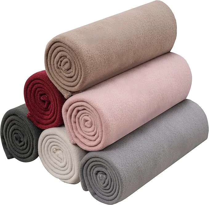 Fine Crafted Fleece Throw Blanket Set Bulk for Travel Kids Outdoor Wedding Pet Sustainable