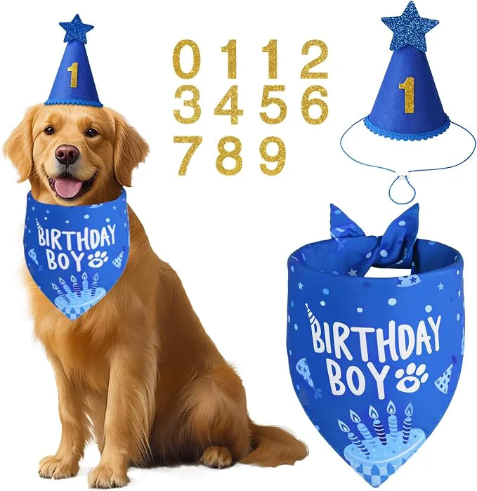 Minimalist Dog Birthday Party Supplies Advanced