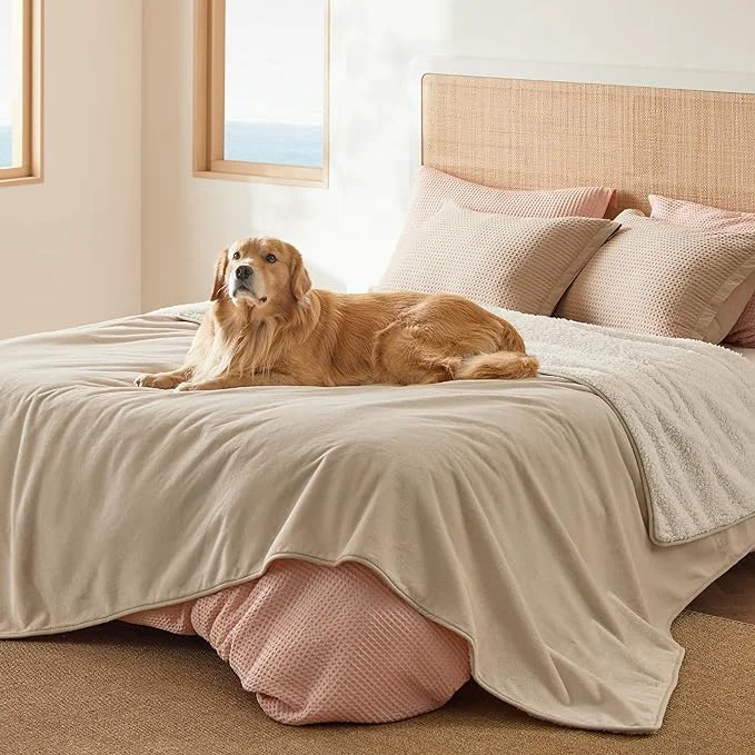 Smart Bedsure Waterproof Blanket for Bed Elegant