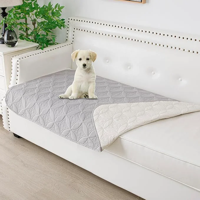 Fashionable Waterproof Dog Blanket 30x53 inches Small Pet Couch Covers Green