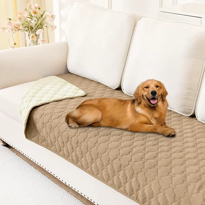 Unique Smiry Waterproof Dog Bed Cover Blanket Soft Reversible Pet Blanket Washable Quality