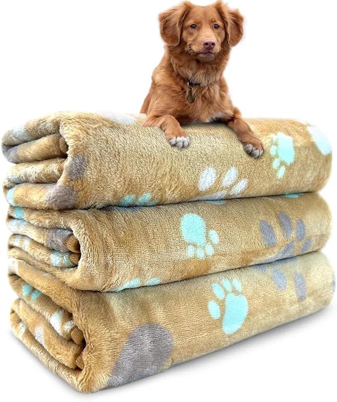 Unique Dog Blankets for Medium Large Dogs Washable 3 Pack Pet Blanket Washable 41 x Secure