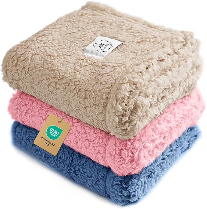 Reliable Luciphia 1 Pack 3 Calming Dog Blanket Fluffy Premium Fleece Pet Blankets Soft High-End