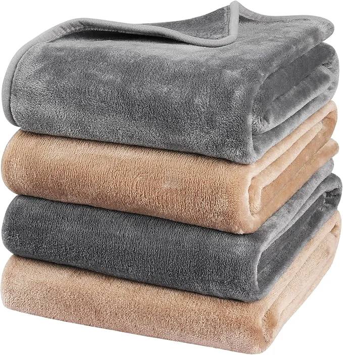 Environmentally Friendly Onarway Dog Blanket Washable for Puppy 4 Packs Dog Blankets 40 x28 Excellent