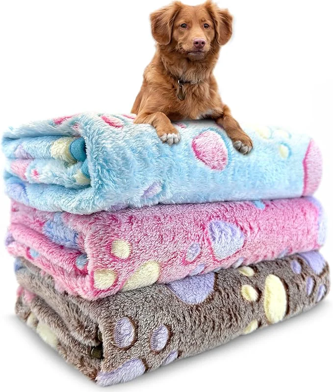 High-Quality Dog Blankets for Medium Large Dogs Washable 3 Pack Pet Blanket Washable 41 x Sophisticated