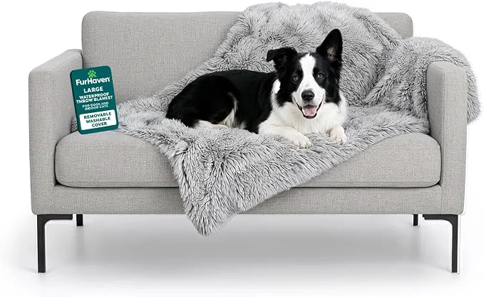 Eco-Friendly Furhaven Waterproof Throw Blanket Reliable