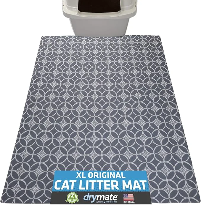 Environmentally Friendly Drymate Cat Litter Box Mat Litter Trapping Mat Waterproof Urine-Proof Recyclable