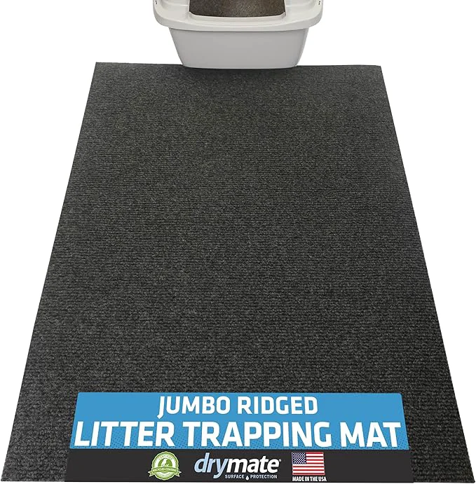 Verified Drymate Cat Litter Box Mat Litter Trapping Mat Waterproof Urine-Proof Eco-Friendly