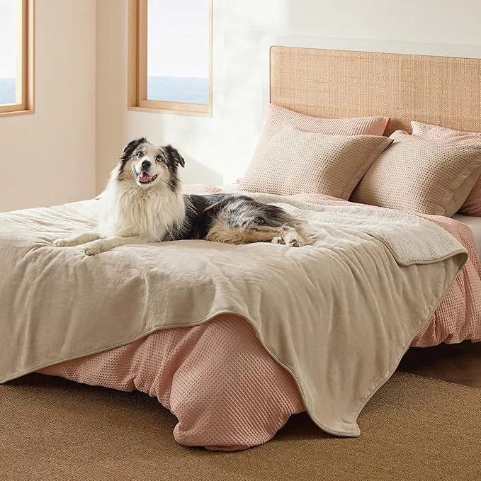 Fine Crafted Bedsure Waterproof Blanket for Bed Reusable