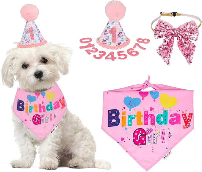 Minimalist ADOGGYGO Dog Birthday Party Supplies Efficient