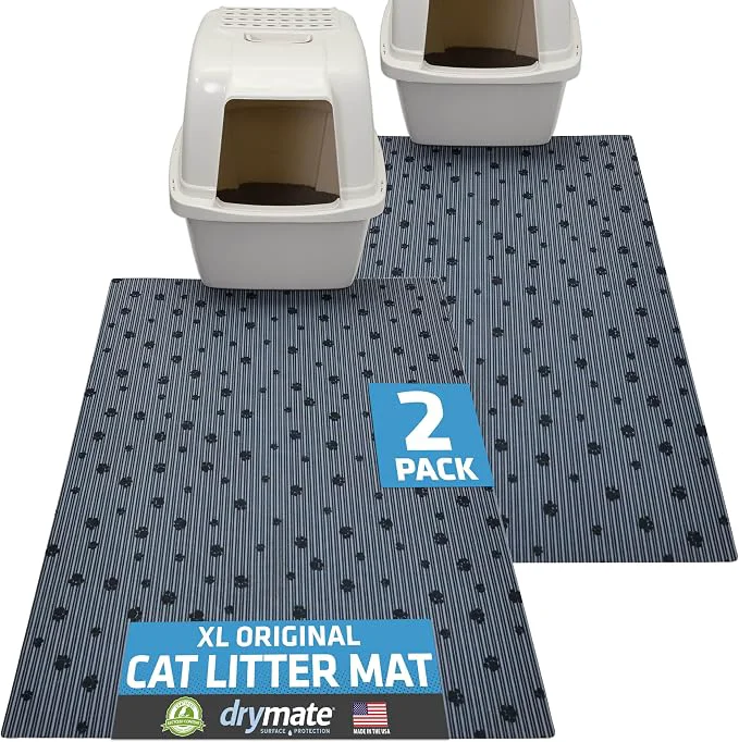Efficient Drymate Cat Litter Box Mat Litter Trapping Mat Waterproof Urine-Proof Dependable